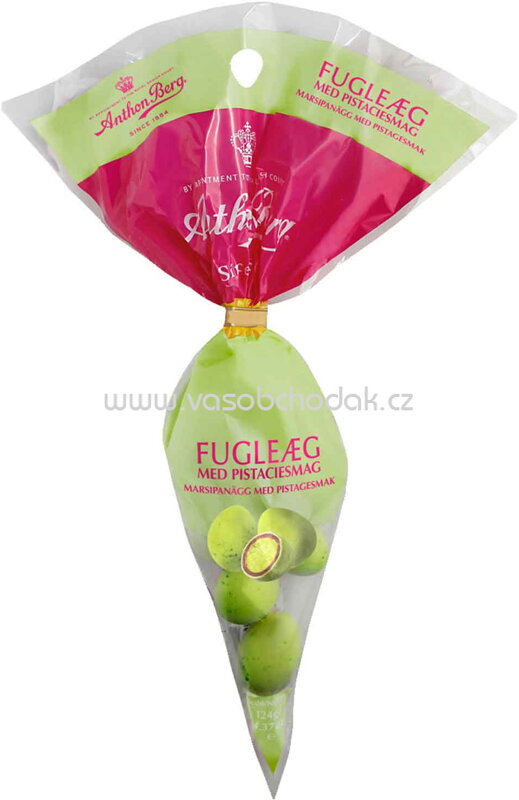 Anthon Berg Fuglæg Pistaciesmag, 124g