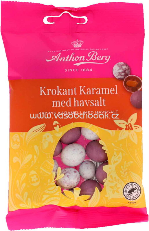 Anthon Berg Krokant Karamel med Havsalt, 80g