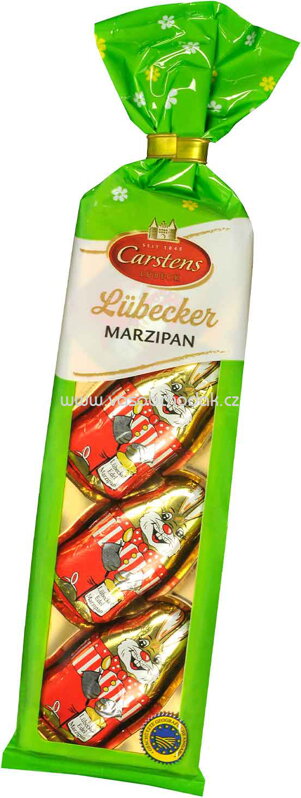 Carstens Lübecker Edelmarzipan Osterhasen, 4 St, 50g