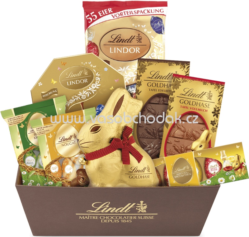 Lindt Deluxe Ostergeschenkkorb XL, 1121g