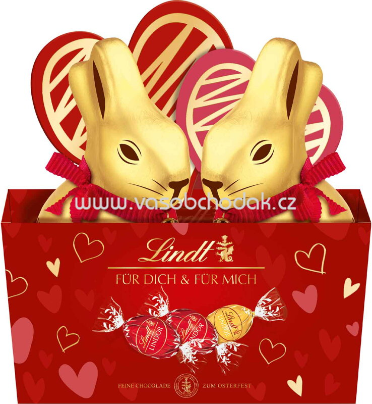 Lindt Goldhasen im Nest Herz, 195g