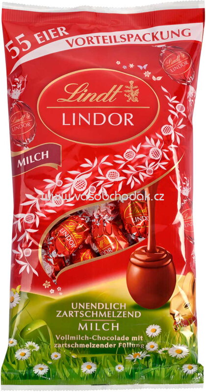 Lindt Lindor Vollmilch-Eier XXL, 254g