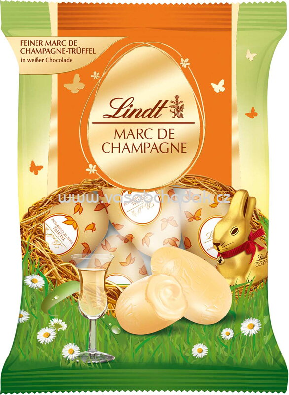 Lindt Marc de Champagne-Trüffel-Eier, 90g