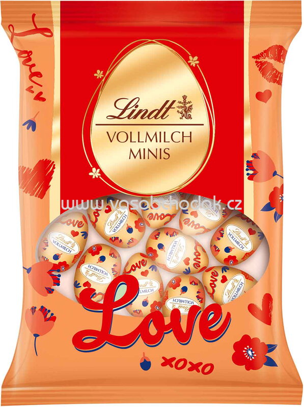 Lindt Message Edition Vollmilch Mini-Eier, 180g