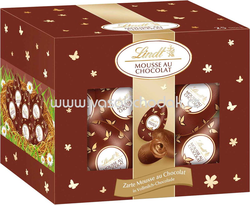 Lindt Mousse au Chocolat-Eier, 25 St, Dose, 450g