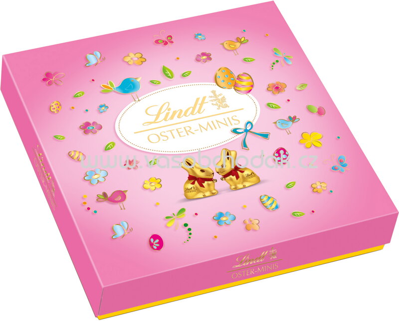 Lindt Oster-Minis Pralinés Rosa, 90g