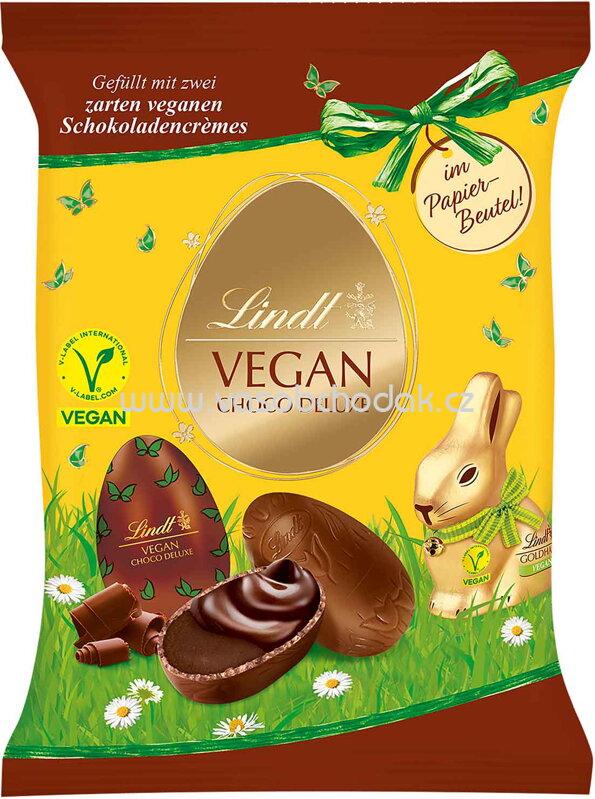 Lindt Vegan Choco Deluxe-Eier, 90g