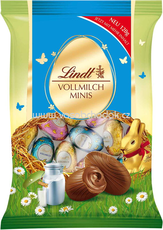 Lindt Alpenvollmilch-Mini-Eier, 120g