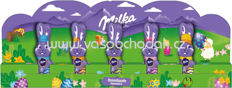 Milka Hasenbande, 5x15g, 75g