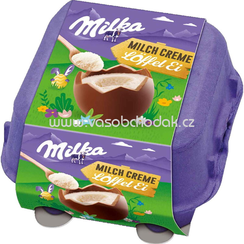 Milka Löffel-Ei Milchcrème, 4 St, 136g