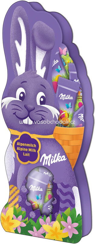 Milka Naps Alpenmilch Schmunzelhase, 115g