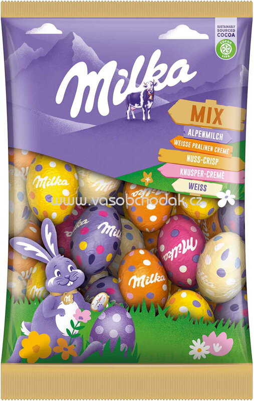 Milka Eier Mix, 350g