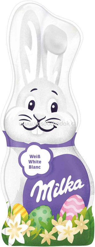 Milka Schmunzelhase Weiß, 90g