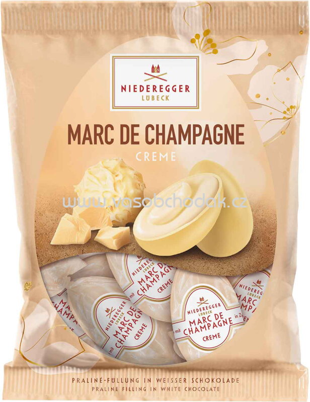 Niederegger Marc de Champagne Ostereier, 87g
