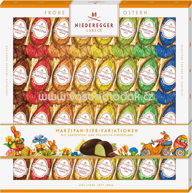 Niederegger Marzipan-Eier-Variationen, 400g