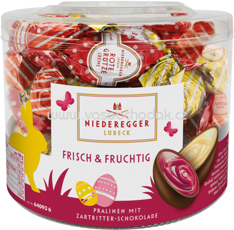 Niederegger Frisch & Fruchtig Eier, 32 St, 400g