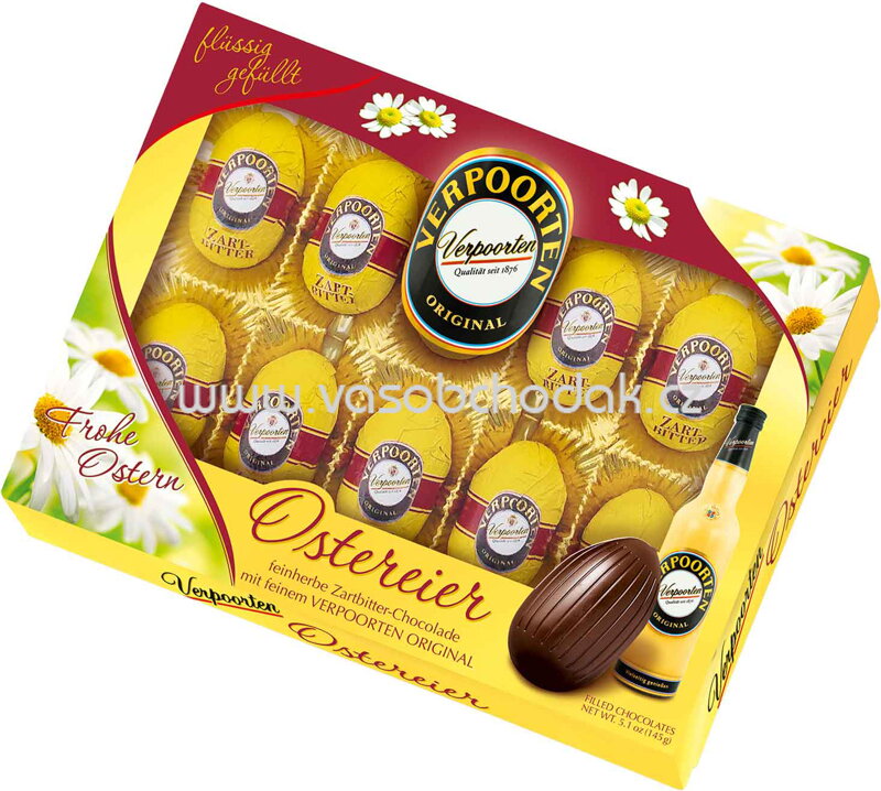 Verpoorten Ostereier Zartbitter, 145g