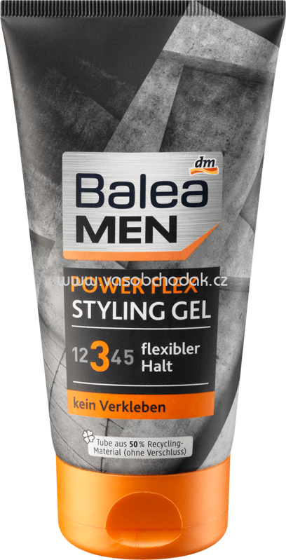 Balea MEN Styling Gel Power Flex, 150 ml