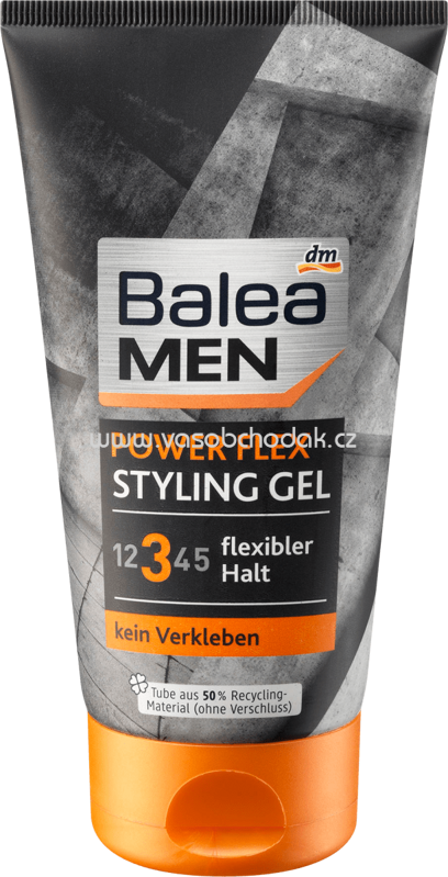 Balea MEN Styling Gel Power Flex, 150 ml Balea MEN Styling Gel Power Flex, 150 ml