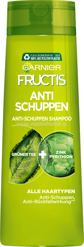 GARNIER Fructis Shampoo Anti-Schuppen Classic, 300 ml GARNIER Fructis Shampoo Anti-Schuppen Classic, 300 ml
