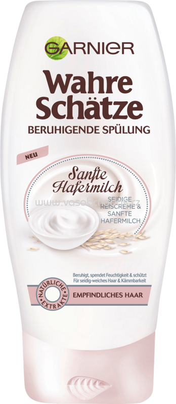 GARNIER Wahre Schätze Spülung Hafermilch, 250 ml GARNIER Wahre Schätze Spülung Hafermilch, 250 ml