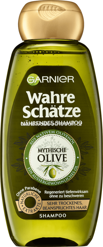 GARNIER Wahre Schätze Shampoo Mythische Olive, 300 ml GARNIER Wahre Schätze Shampoo Mythische Olive, 300 ml