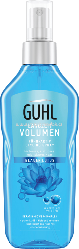 GUHL Styling Spray Föhn-Aktiv Langzeit Volumen, 150 ml GUHL Styling Spray Föhn-Aktiv Langzeit Volumen, 150 ml