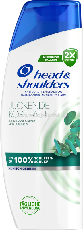 head&shoulders Shampoo Anti-Shuppen juckende Kopfhaut, 300 ml head&shoulders Shampoo Anti-Shuppen juckende Kopfhaut, 300 ml