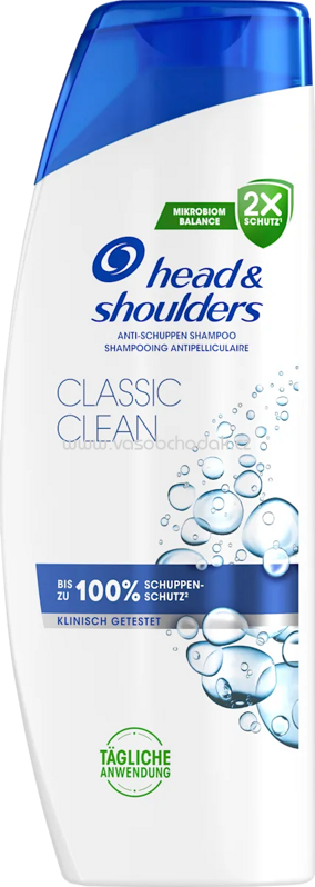 head&shoulders Shampoo Anti-Schuppen Classic Clean, 500 ml head&shoulders Shampoo Anti-Schuppen Classic Clean, 500 ml