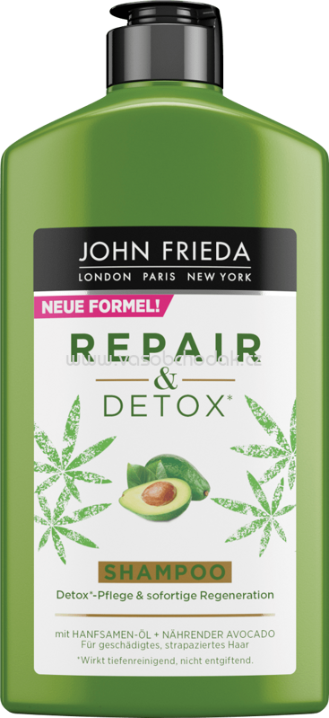 John Frieda Shampoo Repair & Detox, 250 ml John Frieda Shampoo Repair & Detox, 250 ml