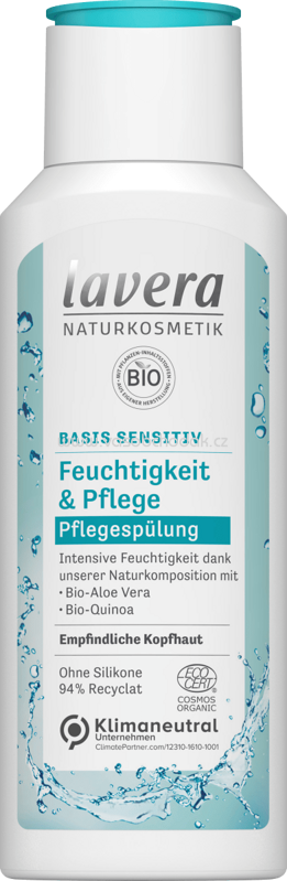 Lavera Conditioner Basis Sensitiv Feuchtigkeit & Pflege, 200 ml Lavera Conditioner Basis Sensitiv Feuchtigkeit & Pflege, 200 ml