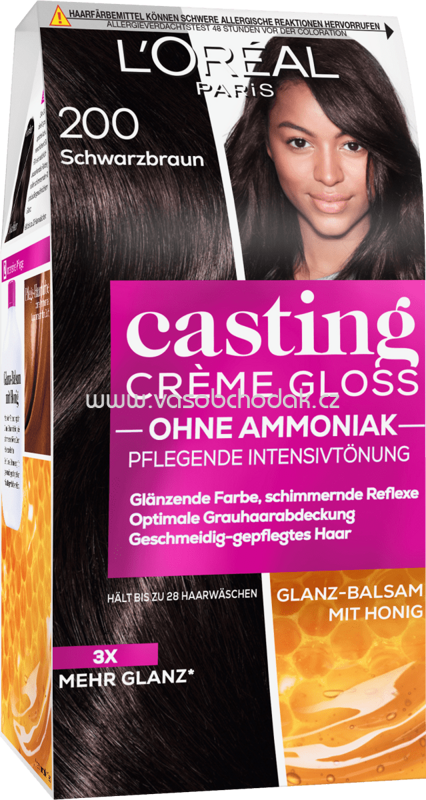 L'ORÉAL Paris Casting Creme Gloss Haarfarbe Intensivtönung Schwarzbraun 200, 1 St L'ORÉAL Paris Casting Creme Gloss Haarfarbe Intensivtönung Schwarzbraun 200, 1 St