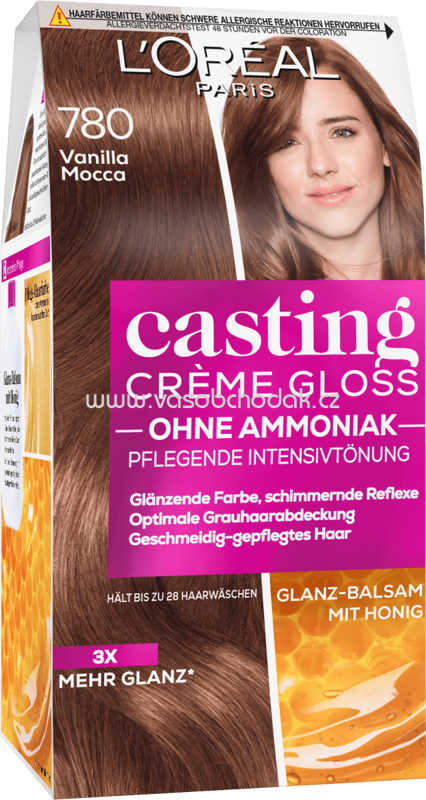 L'ORÉAL Paris Casting Creme Gloss Haarfarbe Intensivtönung Vanilla Mocca 780, 1 St L'ORÉAL Paris Casting Creme Gloss Haarfarbe Intensivtönung Vanilla Mocca 780, 1 St
