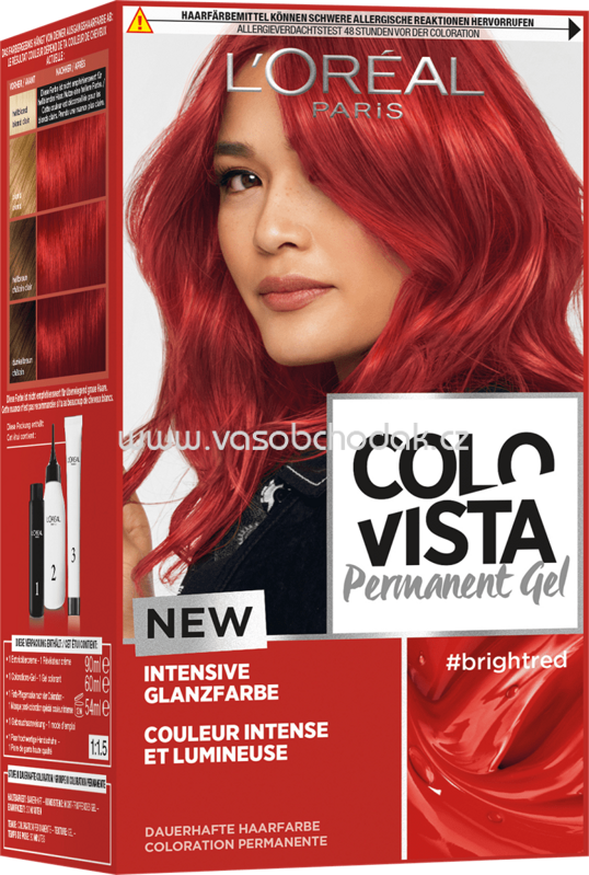L'ORÉAL Paris Colovista Haarfarbe #brightred, 1 St L'ORÉAL Paris Colovista Haarfarbe #brightred, 1 St