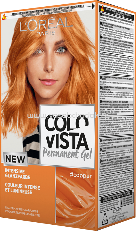 L'ORÉAL Paris Colovista Haarfarbe #copper, 1 St L'ORÉAL Paris Colovista Haarfarbe #copper, 1 St