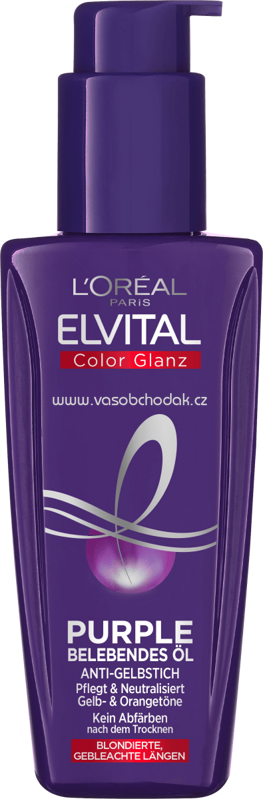 L'ORÉAL Paris Elvital Haaröl Color Glanz Purple, 100 ml