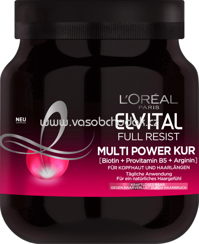 L'ORÉAL Paris Elvital Full Resist Multi Power Kur, 680 ml L'ORÉAL Paris Elvital Full Resist Multi Power Kur, 680 ml