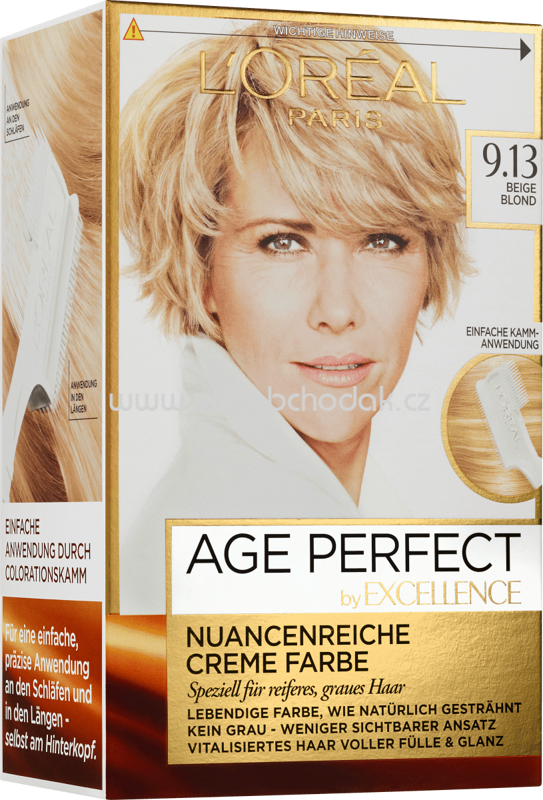 L'ORÉAL Paris Age Perfect Haarfarbe Beige Blond 9.13, 1 St