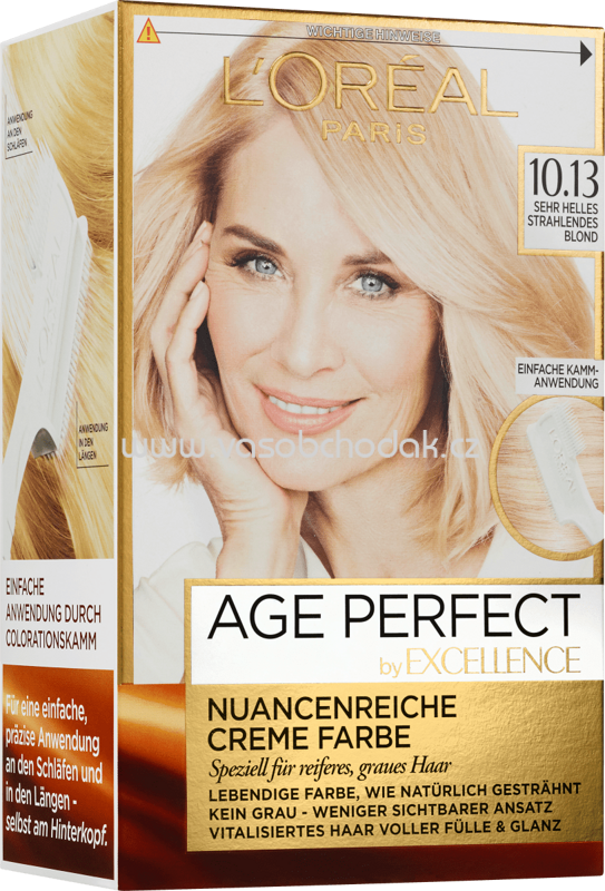 L'ORÉAL Paris Age Perfect Haarfarbe Sehr Helles Strahlendes Blond 10.13, 1 St