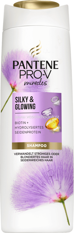 PANTENE PRO-V Shampoo Miracles Silky & Glowing, 250 ml PANTENE PRO-V Shampoo Miracles Silky & Glowing, 250 ml