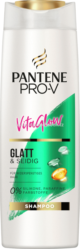 PANTENE PRO-V Shampoo Vita Glow Glatt & Seidig, 500 ml