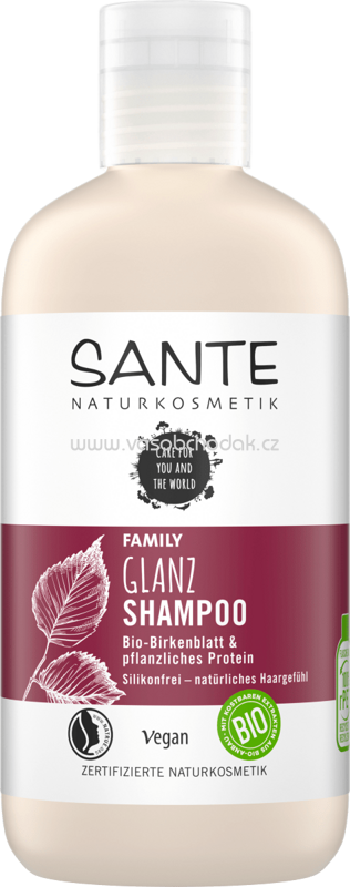Sante Shampoo Glanz, 250 ml