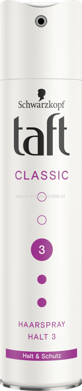 Schwarzkopf 3 Wetter taft Haarspray CLASSIC, Halt & Schutz, 250 ml