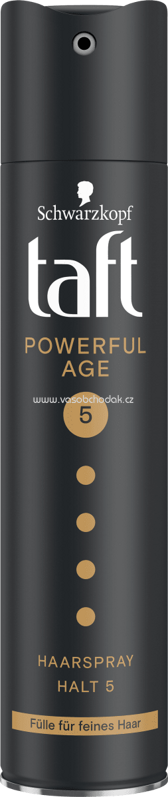 Schwarzkopf 3 Wetter taft Haarspray POWERFUL AGE, Fülle für feines Haar, 250 ml