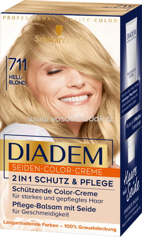 Schwarzkopf Diadem Haarfarbe Hell-Blond 711, 1 St