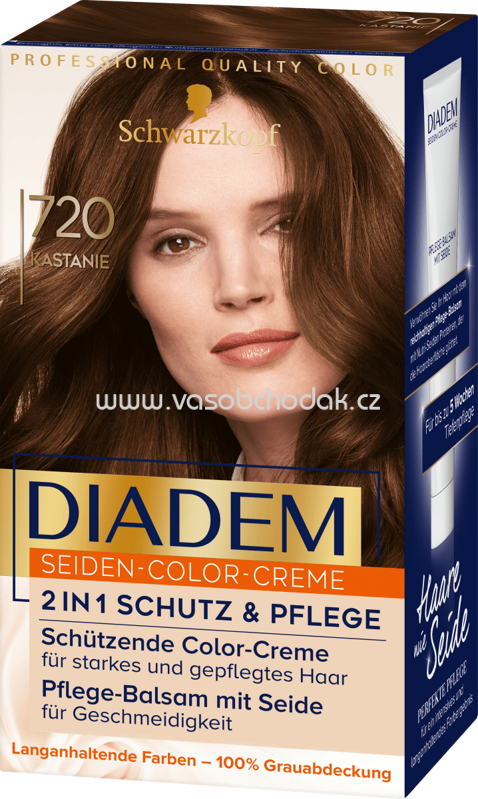 Schwarzkopf Diadem Haarfarbe Kastanie 720, 1 St Schwarzkopf Diadem Haarfarbe Kastanie 720, 1 St