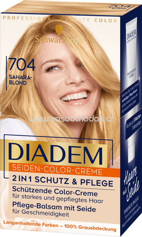 Schwarzkopf Diadem Haarfarbe Saharablond 704, 1 St Schwarzkopf Diadem Haarfarbe Saharablond 704, 1 St