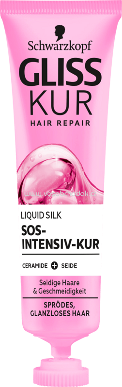 Schwarzkopf Gliss Kur Haarkur SOS Liquid Silk, 20 ml