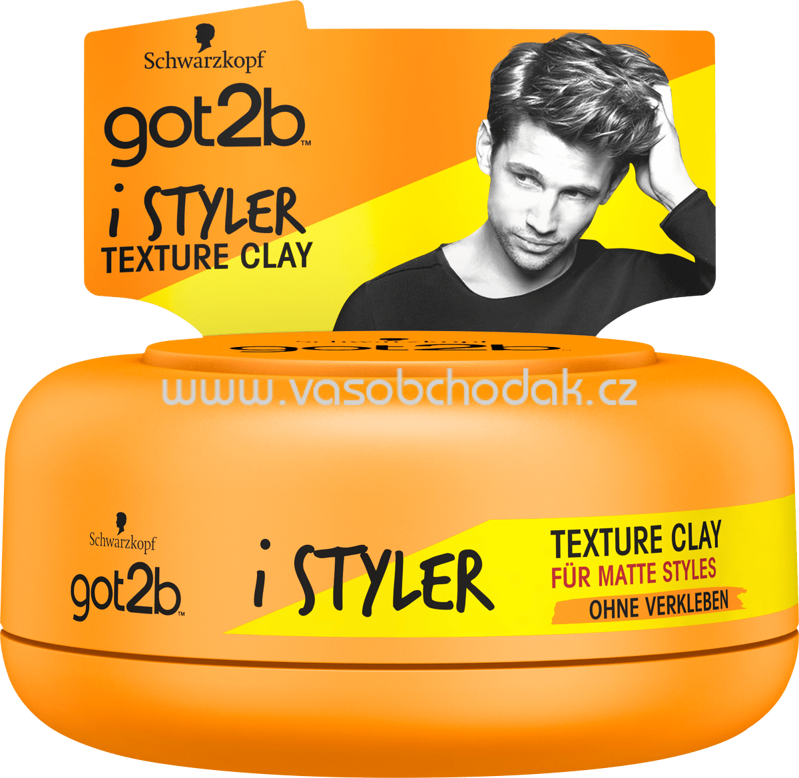 Schwarzkopf got2b Styling Paste iStylers Texture clay, 75 ml Schwarzkopf got2b Styling Paste iStylers Texture clay, 75 ml