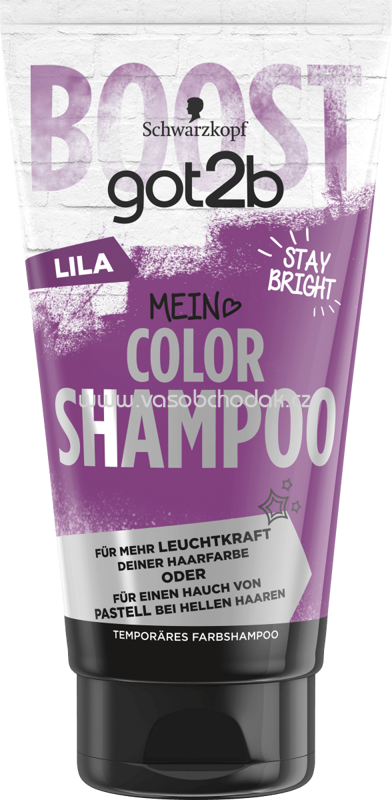 Schwarzkopf got2b Shampoo Color Booster Lila, 150 ml